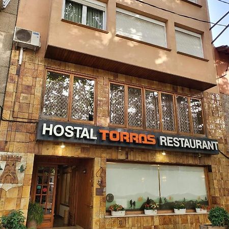 Hostal Torras Sant Hilari Sacalm Extérieur photo